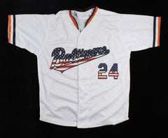 Rick Dempsey Signed Baltimore Orioles USA Jersey Inscribed MVP 83 WS (JSA COA)