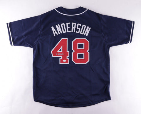 Ian Anderson Signed Braves Jersey (JSA COA) 2021 Atlanta Starting Pitcher