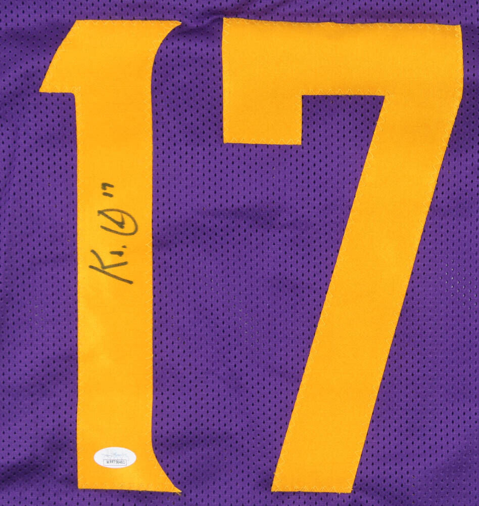 K.J. Osborn Signed Vikings Jersey (JSA COA) Minnesota Rookie Wide Receiver