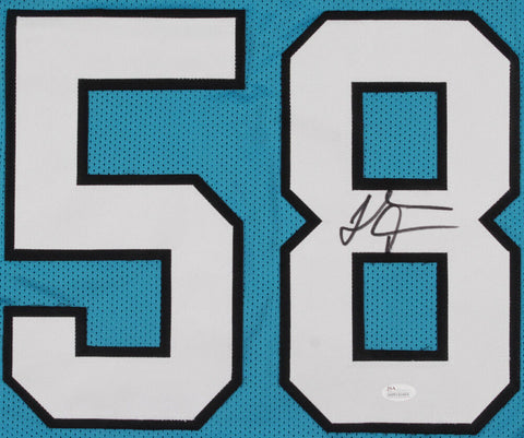 Thomas Davis Sr. Signed Panthers Jersey (JSA Holo) 3×Pro Bowl L B  (2015 - 2017)