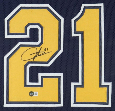 LaDainian Tomlinson Signed San Diego Chargers 35" x43" Framed Jersey (Beckett)