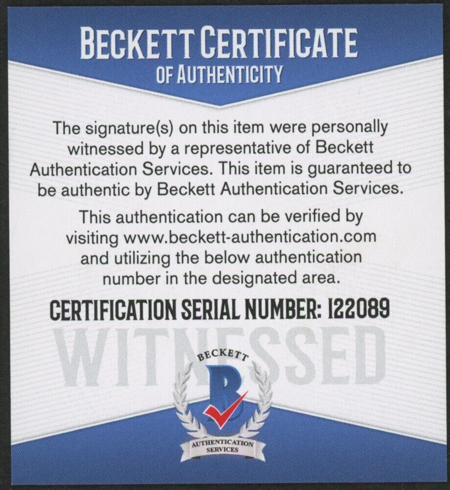 MICHAEL VICK AUTOGRAPHED CUSTOM JERSEY (PHILADELPHIA EAGLES) - BECKETT COA!