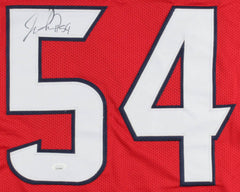 Jacob Martin Signed Houston Texan Jersey (JSA Holo) Ex Temple Owls Defensive End