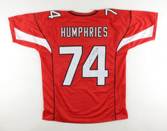 D J Humphries Signed Arizona Cardinals Jersey (JSA COA) 2021 Pro Bowl Tackle