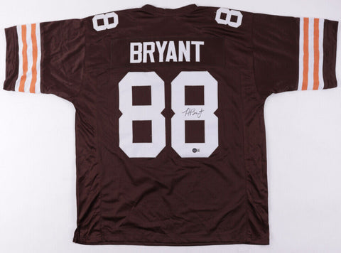 Harrison Bryant Signed Cleveland Browns Jersey (Beckett Holo) 2020 4th Rnd Pk
