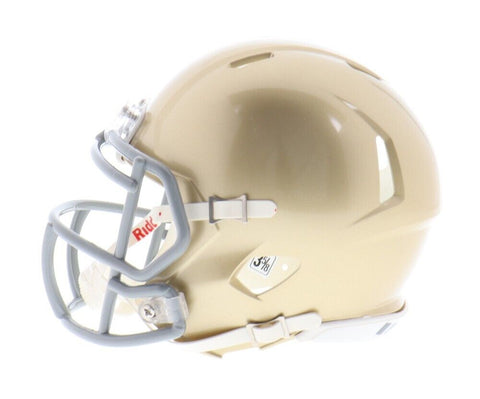 Ben Skowronek Signed Notre Dame Fighting Irish Mini Helmet (Playball Ink)Rams WR