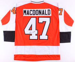 Andrew Macdonald Signed Philadelphia Flyers Jersey (Beckett COA)