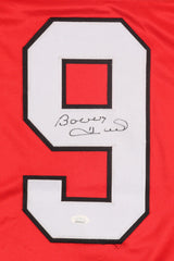 Bobby Hull Signed Red Chicago Blackhawks Jersey (JSA  Hologram) HOF 1983