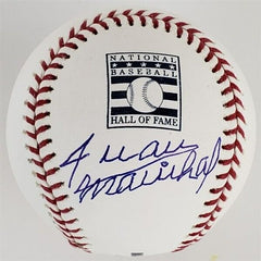 Juan Marichal Signed Hall of Fame ML Baseball (JSA COA) San Francisco Giants Ace