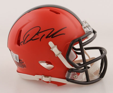 Dorian Thompson-Robinson Signed Cleveland Browns Speed Mini Helmet (Beckett)