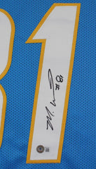 Mike Williams Signed Los Angeles Chargers Jersey (Beckett)