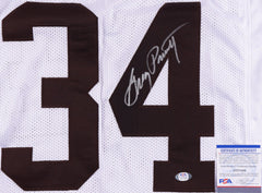 Greg Pruitt Signed Cleveland Jersey (PSA COA) Browns #1 Running Back (1973–1981)