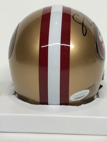 Solomon Thomas Signed San Francisco 49ers Mini Helmet (JSA COA) All Pro D.T.