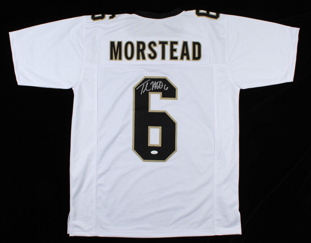 Thomas Morstead Signed New Orleans Saints Custom Jersey / JSA