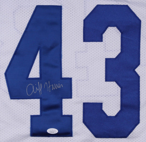 Cliff Harris Signed Dallas Cowboys Jersey (JSA COA) 2×Super Bowl champion D.B.