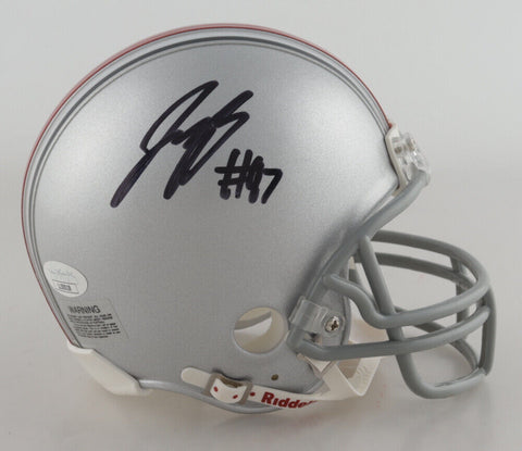 Joey Bosa Signed Ohio State Buckeyes Mini-Helmet (JSA COA) 2016 #3 Pick Overall