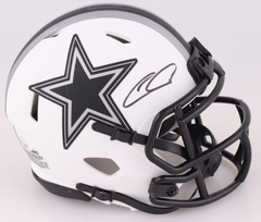 CeeDee Lamb Cowboys Signed Mini Helmet (JSA) Dallas 2021 Pro Bowl Receiver