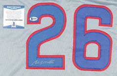 Billy Williams Signed Chicago Cubs Jersey (Beckett COA) Hall of Fame Outfielder