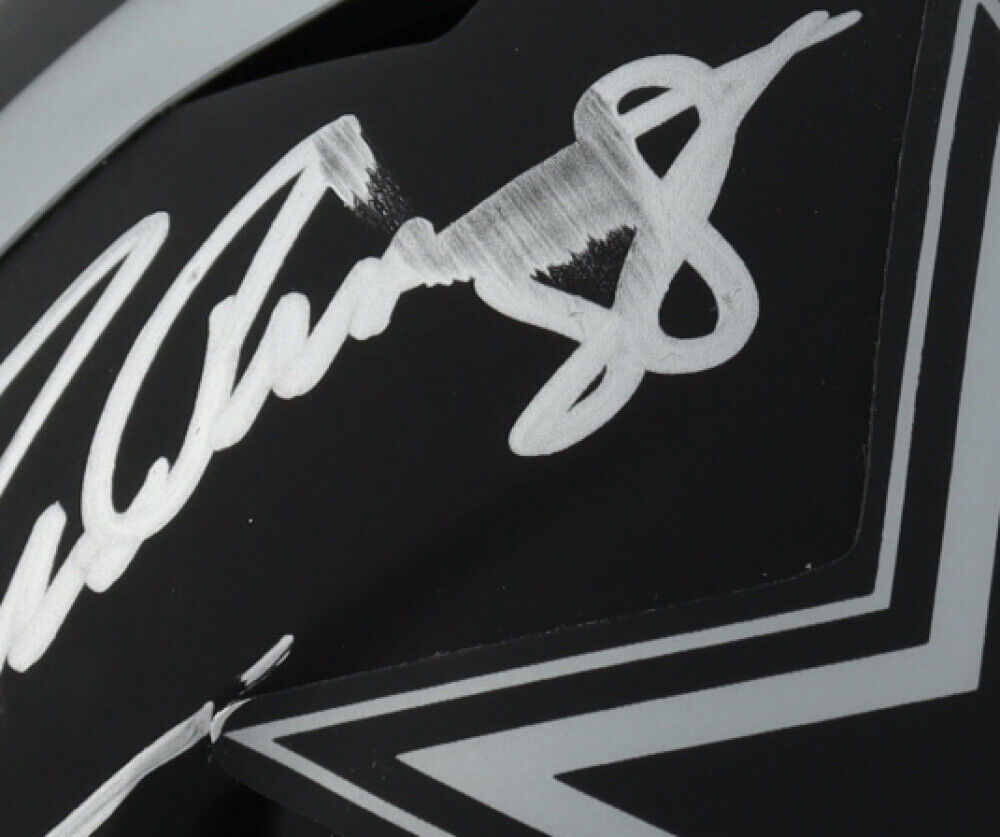 Drew Pearson Dallas Cowboy Signed Mini Helmet  (JSA COA) Super Bowl XII Champion