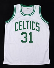 Cedric Maxwell Signed Boston Celtics Jersey (JSA COA) 2xNBA Champion 1981 & 1984