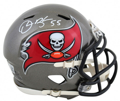 Derrick Brooks Signed Tampa Bay Buccaneers Mini Helmet (Beckett) 11xPro Bowl LB
