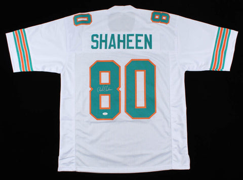 Adam Shaheen Signed Miami Dolphins Jersey (JSA COA) 2017 2nd Round Pick T.E.