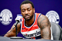 John Wall Signed NBA Spaulding Basketball (Beckett) Wizards, Rockets, Clippers