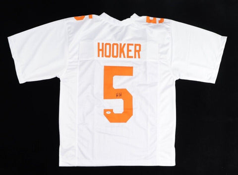 Hendon Hooker Signed Tennessee Volunteers Jersey (PSA COA) Senior Quarterback