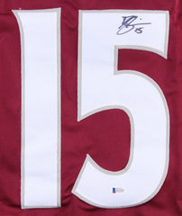 Duncan Siemens Signed Avalanche Jersey (Beckett) 11th Overall pick 2011 Draft
