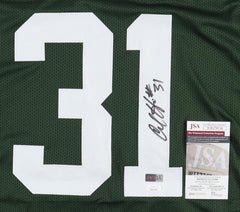 Al Harris Signed Green Bay Packers Jersey (JSA COA) 2xPro Bowl Defensive Back