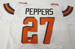 Jabrill Peppers Signed Browns Jersey (JSA) Cleveland 1st round pick Draft #27