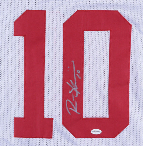 Ryan Shazier Signed Ohio State Buckeyes White Jersey (TSE Hologram) Linebacker