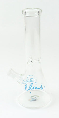 Tommy Chong & Cheech Marin Signed Chech & Chong 10 inch Glass Bong (Beckett)