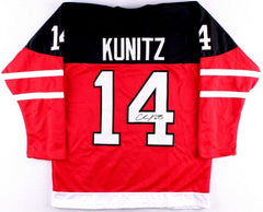 Chris Kunitz Signed Team Canada Jersey (JSA COA) Penguins , Blackhawks