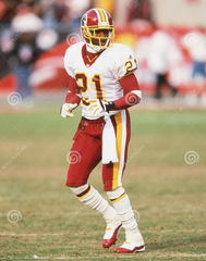 Deion Sanders Signed Washington Redskins Jersey (Beckett COA) All Pro Def. Back