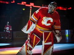 Jacob Markstrom Signed Calgary Flames Adidas Style Jersey (JSA) All Star Goalie
