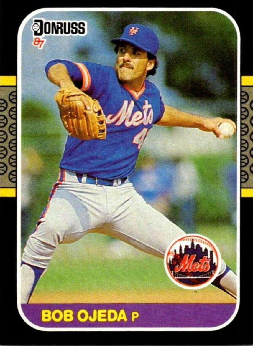 Bobby Ojeda Signed New York Mets Throwback Jersey (JSA COA) 1986 World –