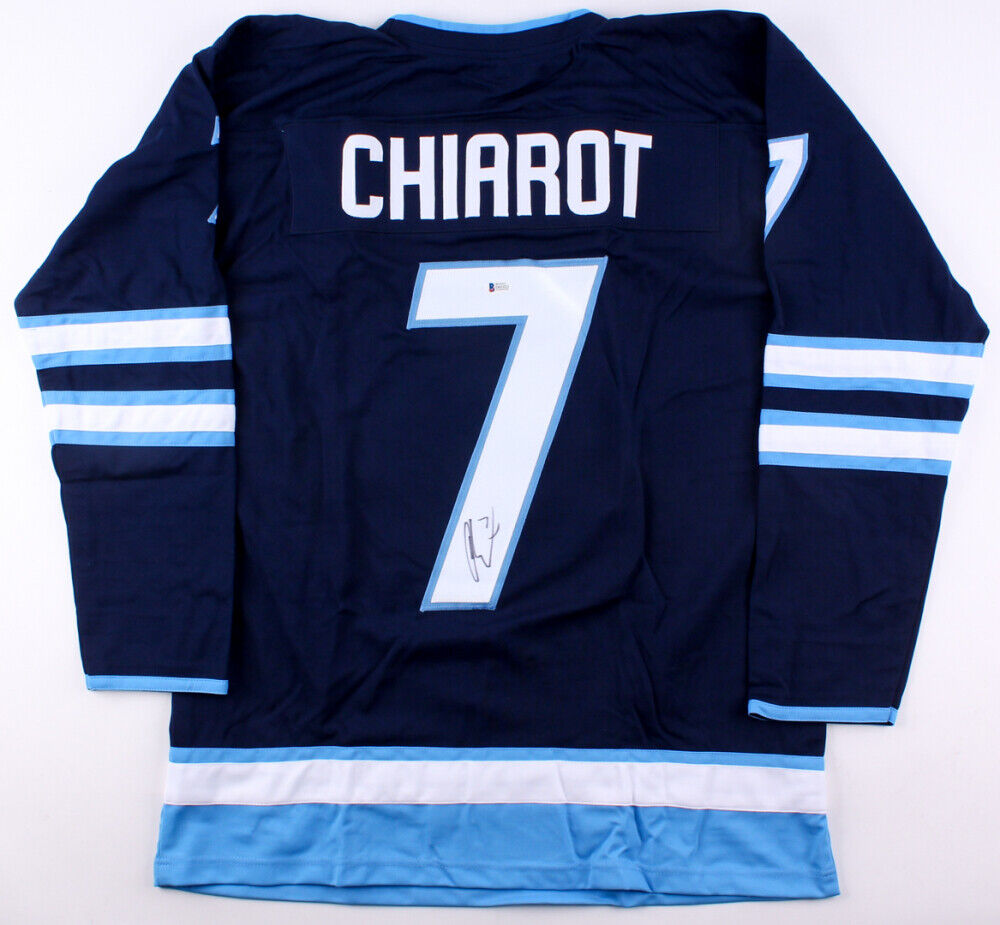 Ben Chiariot Signed Winnipeg Jets Jersey (Beckett COA) NHL career 2010–present