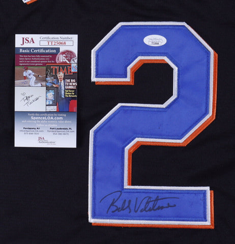 Bobby Valentine Twice Signed Mets Jersey (JSA COA) New York Manager 1996–2002