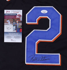 Bobby Valentine Twice Signed Mets Jersey (JSA COA) New York Manager 1996–2002