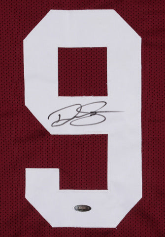 Dalton Schultz Signed Stanford Cardinal Jersey (TriStar Holo) Cowboys Tight End