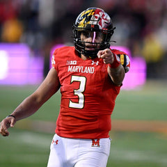 Taulia Tagovailoa Maryland Terrapins Signed Jersey (Beckett) Tua's Little Bro