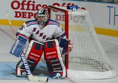 Mike Richter Signed New York Rangers Jersey (Steiner) 1994 Stanley