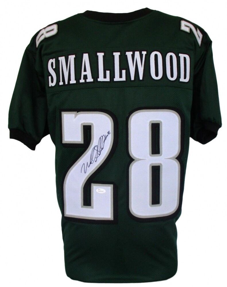 Wendell Smallwood Signed Eagles Pro-Style Jersey (JSA) 2016 5th Round Draft Pick