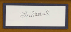Stan Musial Signed 33x37 Framed Cut Display With Jersey & Musial Pin  (JSA COA)