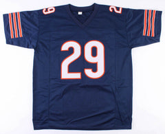 Tarik Cohen Signed Chicago Bears Blue Jersey / 4th Rd 2017 Draft Pick (JSA COA)