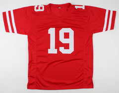 Deebo Samuel Signed 49ers Red Jersey (JSA Hologram) San Francisco All Pro W.R.