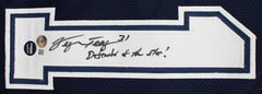 George Teague Signed Dallas Cowboys Jersey (Beckett) Alabama Crimson Tide D.B