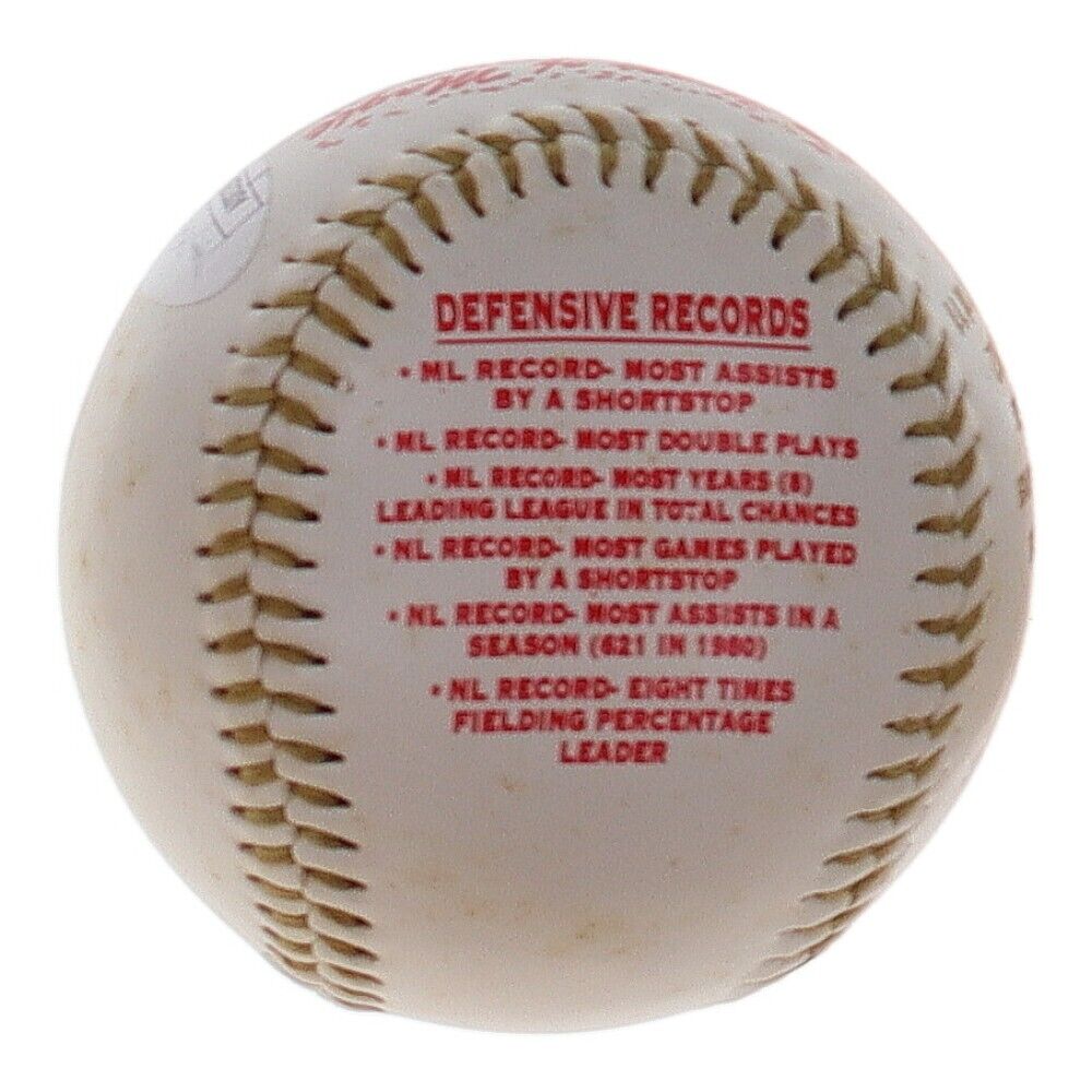 Ozzie Smith Signed LE Career Stat Engraved Baseball (JSA COA) St. Loui –