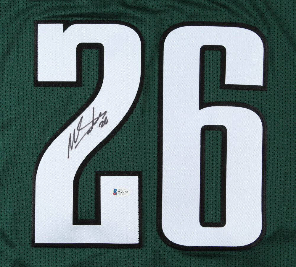 Miles Sanders Signed Philadelphia Eagles Jersey (Beckett COA) 2019